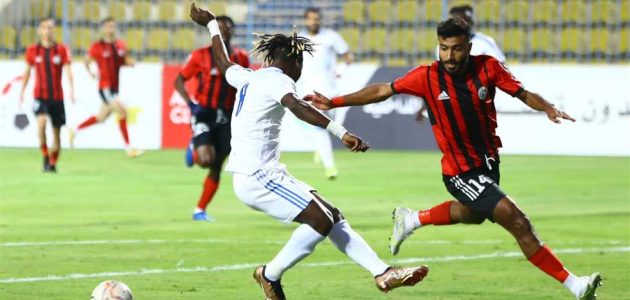 سجل هدف الفوز.. مؤمن عاطف رجل مباراة حرس الحدود والداخلية