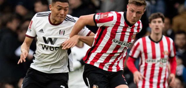 كأس الاتحاد الإنجليزي – فولام إلى ثمن النهائي بالفوز على سندرلاند في مباراة الـ5 أهداف