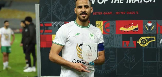 سادس لاعب من الفريق البورسعيدي.. عمرو موسى رجل مباراة المصري وبيراميدز