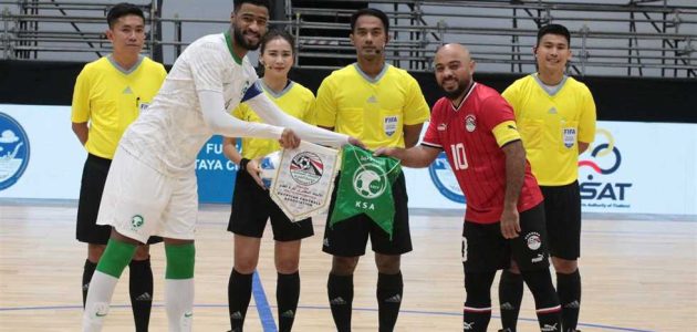 كرة الصالات – منتخب مصر يخسر من السعودية برباعية في بطولة تايلاند